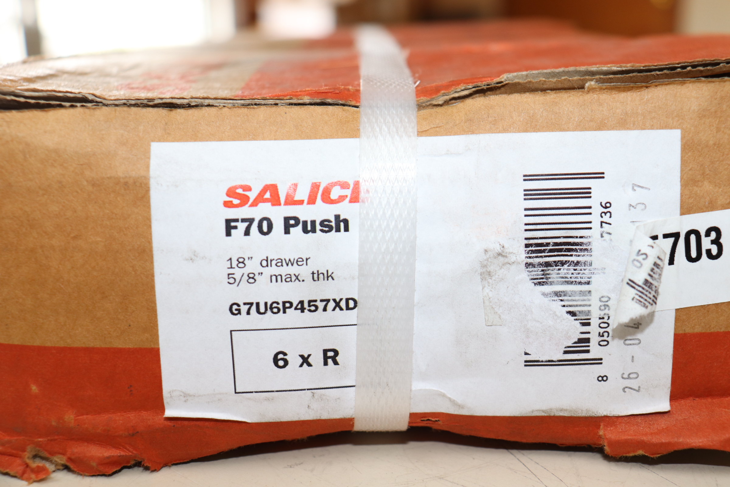 (3 Pairs) Salice Full Extension Push-To-Open Undermount Draw